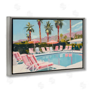 Arlington Prints | Palm Springs Swimming Pool