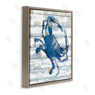 Jessie Perry | Blue Crab on Distressed