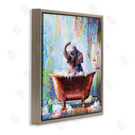 Leon Devenice | Splashing Baby Elephant