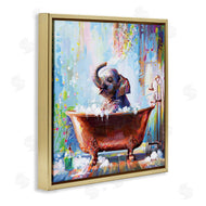 Leon Devenice | Splashing Baby Elephant