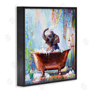 Leon Devenice | Splashing Baby Elephant