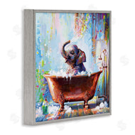 Leon Devenice | Splashing Baby Elephant