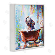 Leon Devenice | Splashing Baby Elephant
