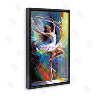Leon Devenice | Bright Hued Dancing Ballerina
