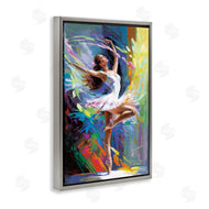 Leon Devenice | Bright Hued Dancing Ballerina