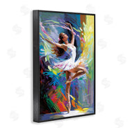 Leon Devenice | Bright Hued Dancing Ballerina