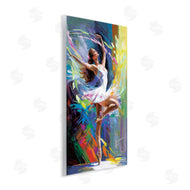 Leon Devenice | Bright Hued Dancing Ballerina