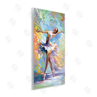 Leon Devenice | Ballerina on Pastel Splatter