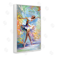 Leon Devenice | Ballerina on Pastel Splatter