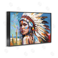 Leon Devenice | Native American Woman Portrait