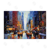 Leon Devenice | City Traffic in Rain