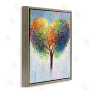 Leon Devenice | Bold Hued Heart Tree