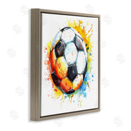 LSR Design Studio | Soccer Ball Bright Splash