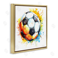 LSR Design Studio | Soccer Ball Bright Splash
