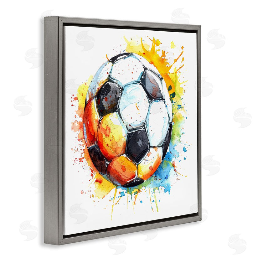 LSR Design Studio | Soccer Ball Bright Splash
