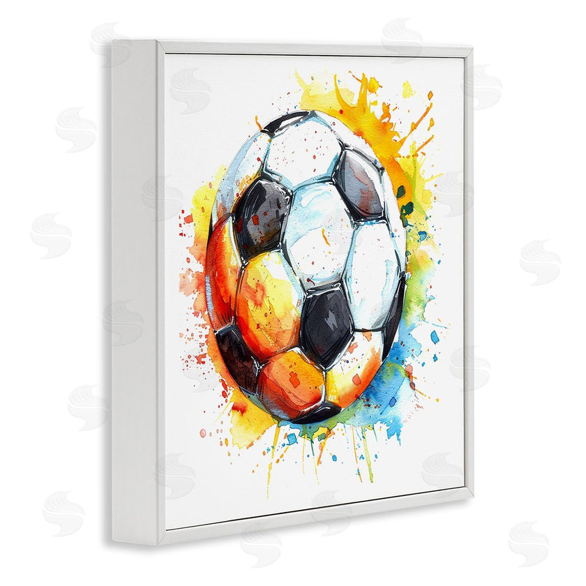 LSR Design Studio | Soccer Ball Bright Splash