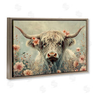 LSR Design Studio | Cow with Cherry Blossoms