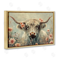 LSR Design Studio | Cow with Cherry Blossoms