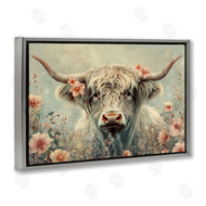 LSR Design Studio | Cow with Cherry Blossoms