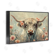 LSR Design Studio | Cow with Cherry Blossoms