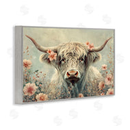 LSR Design Studio | Cow with Cherry Blossoms