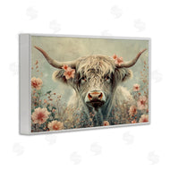 LSR Design Studio | Cow with Cherry Blossoms