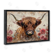 LSR Design Studio | Highland Cow in Spring