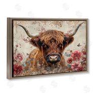 LSR Design Studio | Highland Cow in Spring