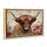 LSR Design Studio | Highland Cow in Spring