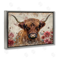 LSR Design Studio | Highland Cow in Spring
