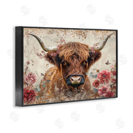 LSR Design Studio | Highland Cow in Spring