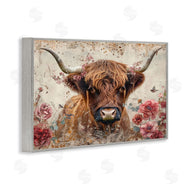 LSR Design Studio | Highland Cow in Spring