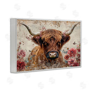 LSR Design Studio | Highland Cow in Spring