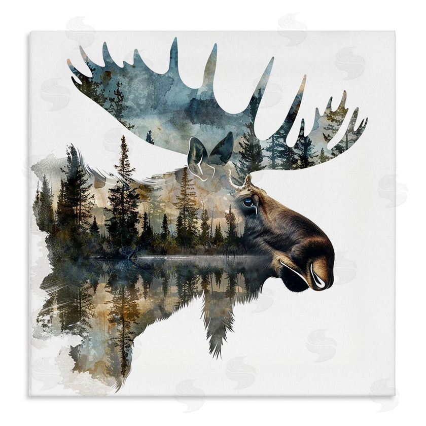 LSR Design Studio | Moose Head Silhouette