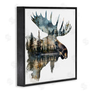 LSR Design Studio | Moose Head Silhouette