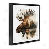 LSR Design Studio | Moose Antlers Silhouette