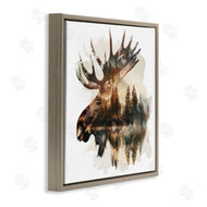 LSR Design Studio | Moose Antlers Silhouette
