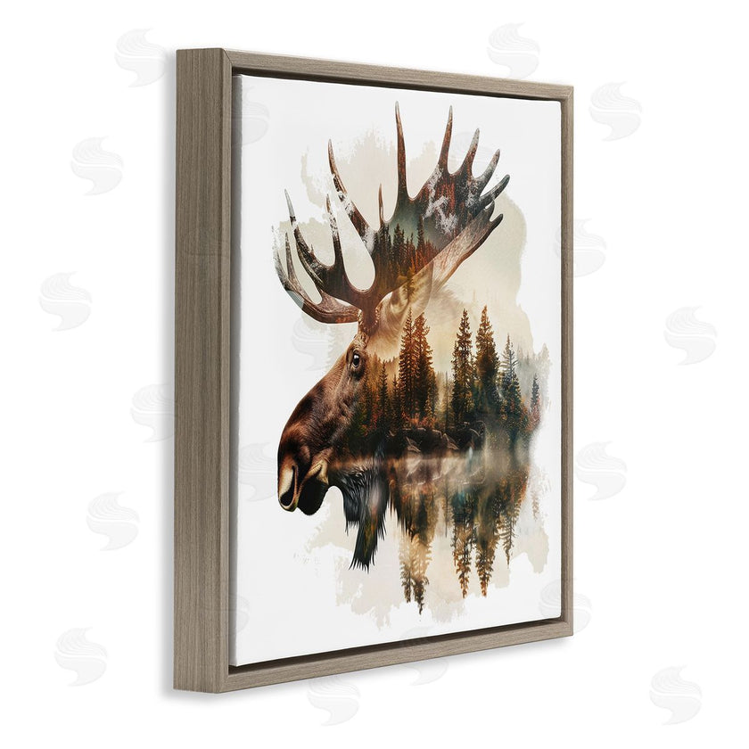 LSR Design Studio | Moose Antlers Silhouette
