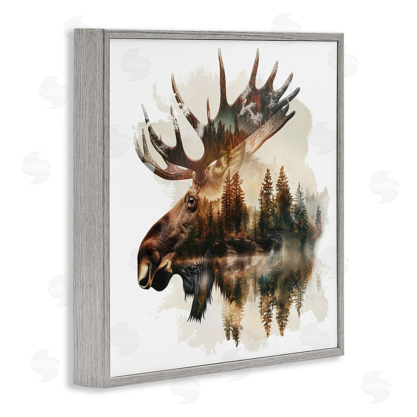 LSR Design Studio | Moose Antlers Silhouette