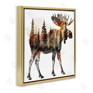LSR Design Studio | Moose Forest Silhouette