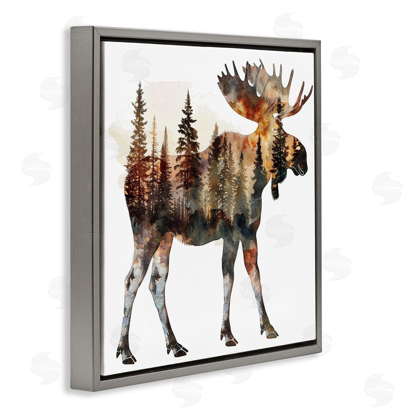 LSR Design Studio | Moose Forest Silhouette
