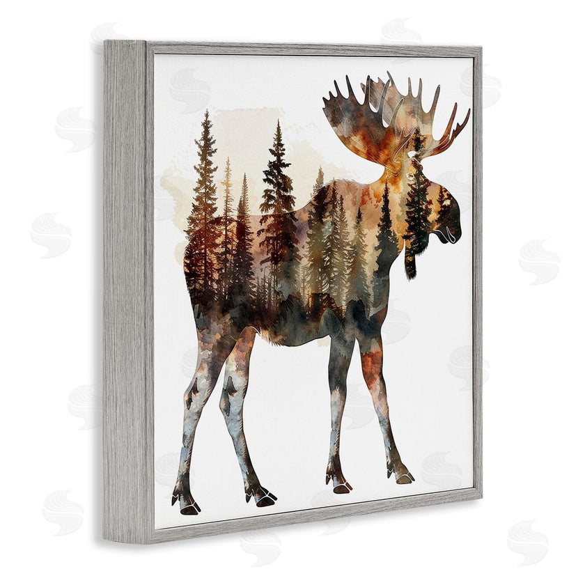 LSR Design Studio | Moose Forest Silhouette