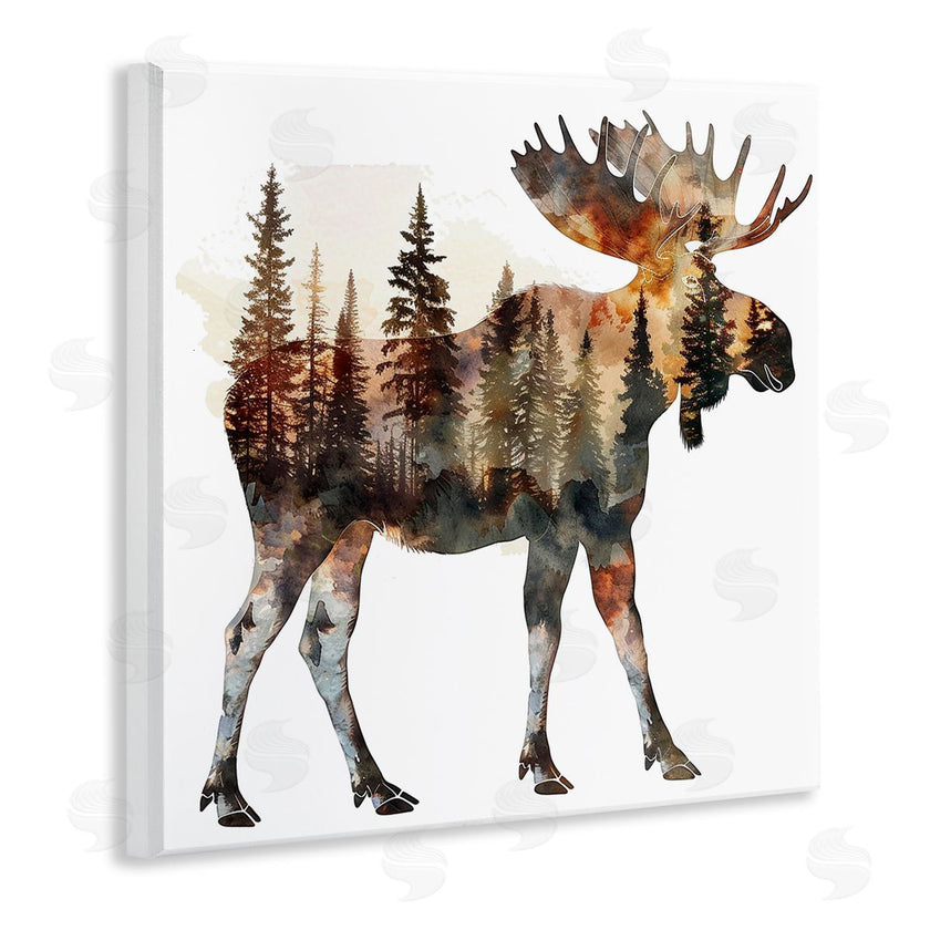LSR Design Studio | Moose Forest Silhouette