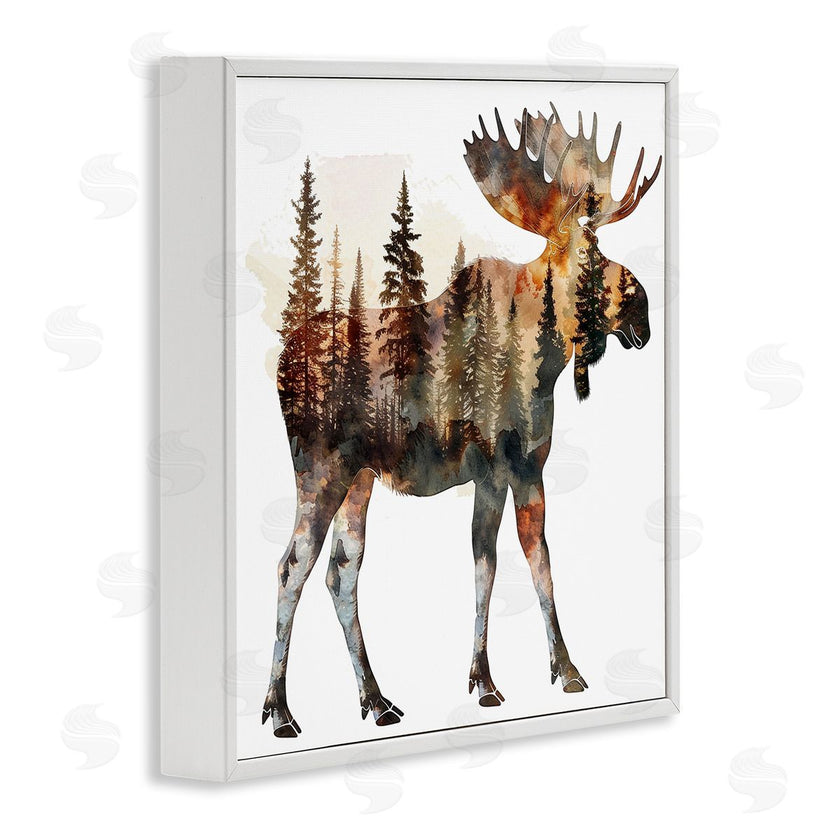 LSR Design Studio | Moose Forest Silhouette