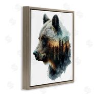 LSR Design Studio | Bear Woodland Silhouette