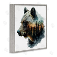 LSR Design Studio | Bear Woodland Silhouette