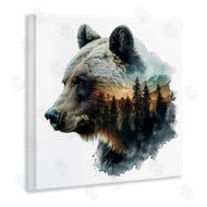 LSR Design Studio | Bear Woodland Silhouette