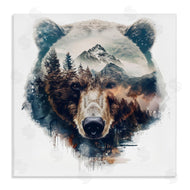 LSR Design Studio | Bear Head Silhouette