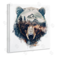 LSR Design Studio | Bear Head Silhouette