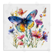 LSR Design Studio | Blue Toned Butterfly Garden